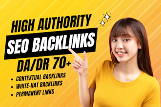 provide high quality contextual seo dofollow backlinks