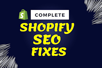 do advance shopify SEO fixes for google top ranking