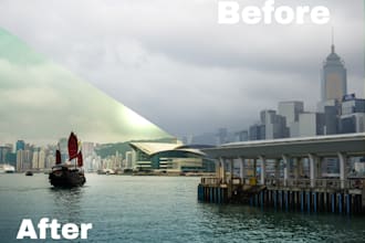 a color grade images as your professional colorists