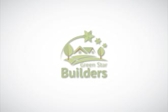 craft a contemporary building logo for your company