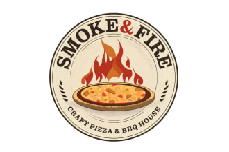 craft a unique pizza logo design for your brand