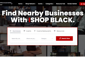 design custom brilliant directory website business directory web directories