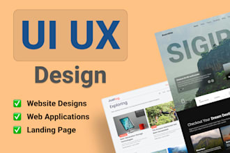 do figma deisgn, wesite design, ui design, uiux design