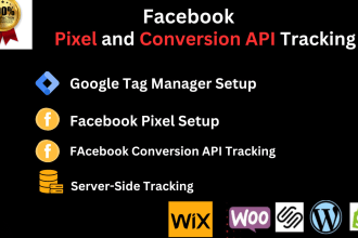 set up facebook pixel servr side tagging conversion api and ecommrce tracking