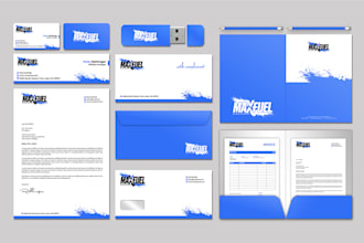 do business card, letterhead, and stationery design items