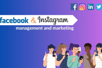 be expert instagram, facebook pages and ads manager for your business