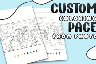 make you a custom coloring page