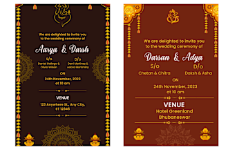 design the perfect invitation for every ceremony