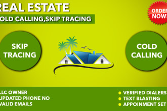 do real estate wholesale,cold calling,skip tracing and lead generation