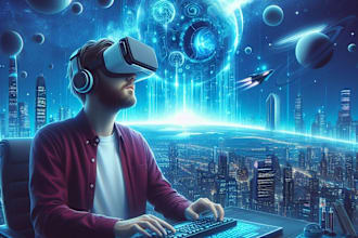 develop unity oculus quest 2 and 3 VR games and simulation