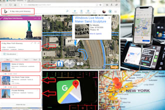 setup your business on google maps, apple maps, bing maps