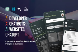 build ai app, ai chatbot, ai website, custom chatgpt app, automated calling