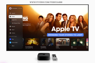 develop professional apple tv channel
