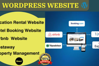 build airbnb, travel, hotel booking website by wordpress