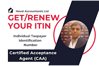 get your ein, itin individual taxpayer number irs certified acceptance agent caa