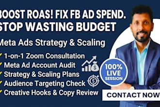 facebook ads consultation, fb ad audit, instagram marketing coach