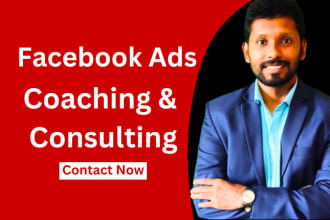 do 1 on 1 facebook ads consultation, fb ads coaching