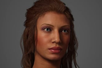 create 3d character model from 2d artwork