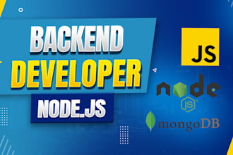 be your backend developer, express and node js developer, or API development
