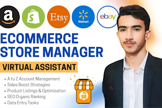 be your expert ebay, amazon, walmart virtual assistant