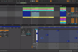 mix music in the genre of hip hop, trap