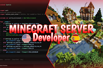 make a custom minecraft server and network with mods, plugins