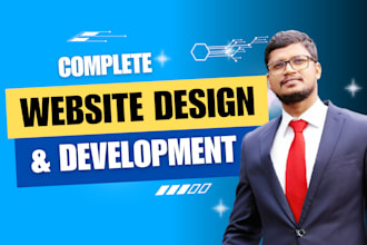 do custom website design, website development for any niche