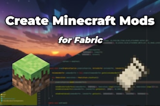 create a custom minecraft mod using fabric