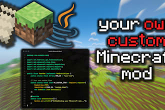 create a custom minecraft mod using fabric