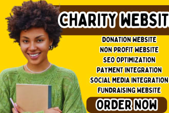 build non profit charity ngo fundraising donation church ministry ionos website