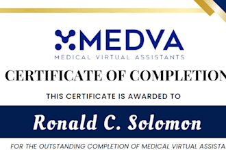 be your medical scribe, medical biller and receptionist