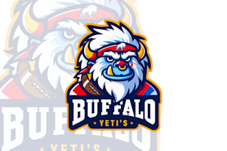 design unique sports, animal and gaming mascot logo