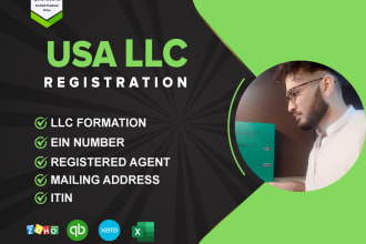 do llc registration for US and non US resident, ein number