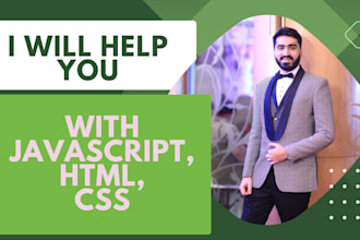 help you with HTML,CSS, javascript, bootstrap, php