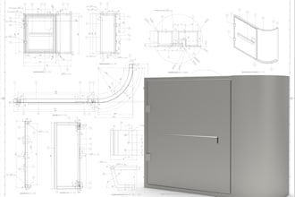 do mechanical welding, laser cut, gdt shop drawing in creo, catia, solidwork, nx