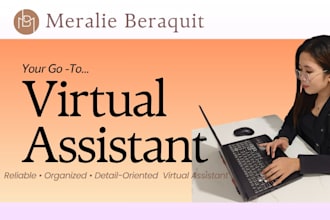 be your administrative virtual assistant