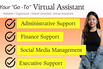 be your administrative virtual assistant
