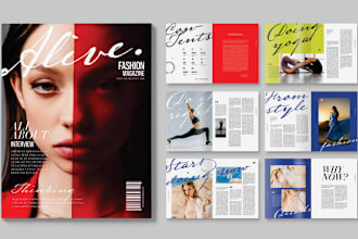 do professional magazine layout, PDF, newsletters and catalog