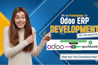 develop odoo modules, fix odoo bugs and issues, and handle installation, website