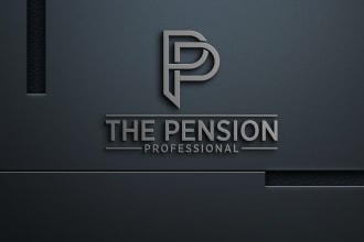 do a wordmark logo and lettermark design for typography