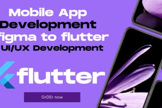 do app development convert figma to flutter flutter app UI design flutter code