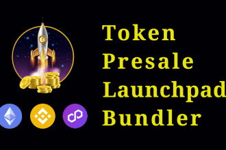 build token, presale, launchpad, bundler on evm chains