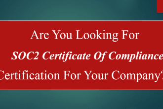 provide soc 2 certificate of compliance for your company