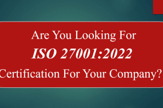 provide iso 27001 2022 certification for your company