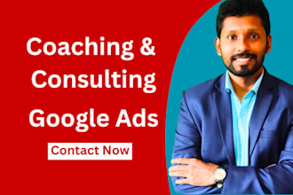 provide 1 on 1 google ads consultation, personal ads coaching