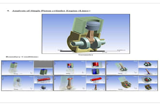 perform fea and cfd analysis, simulation using ansys and solidworks