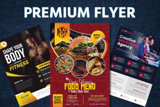 premium  flyer design, social media advertisement flye