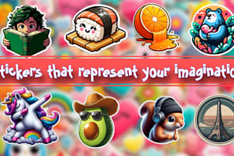 create stunning custom stickers with ai magic