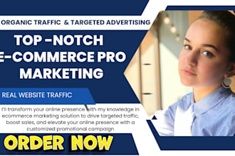promote and advertise etsy shopify amazon  to increase sales