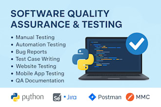 test your website or app with manual and automation QA